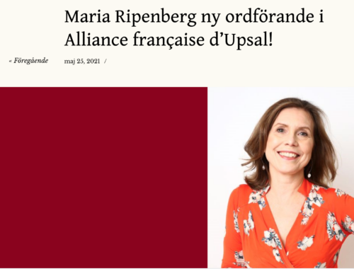 Présidente d’Alliance Française d’Upsal